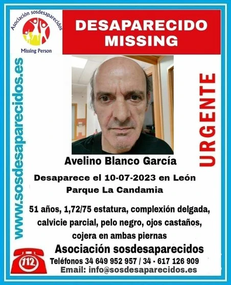 Helicóptero y drones para encontrar al hombre desparecido en León 1