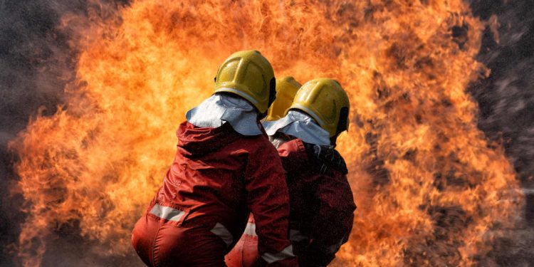 Incendio intencionado en Castilla y León