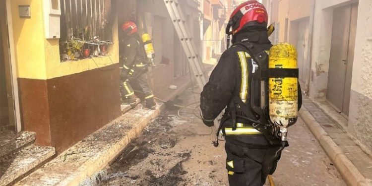 Una fallecida por un incendio en su vivienda