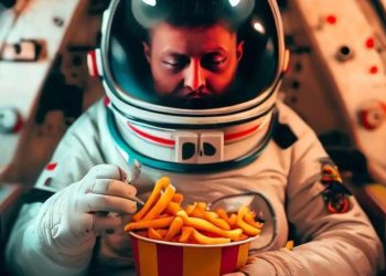 Los astronautas ya pueden freír patatas en el espacio