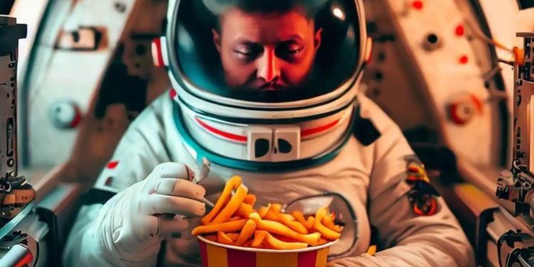 Los astronautas ya pueden freír patatas en el espacio