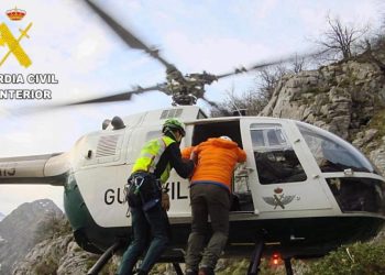 Dos montañeros rescatados en Picos de Europa