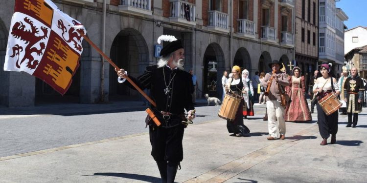 El municipio de Palencia que se engalana para sus fiestas