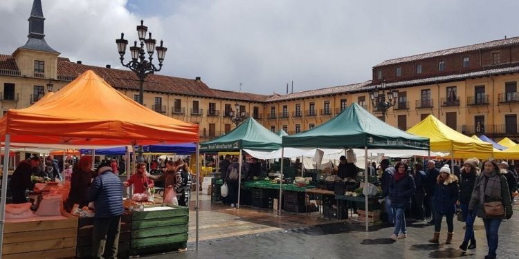 comida en los mercados