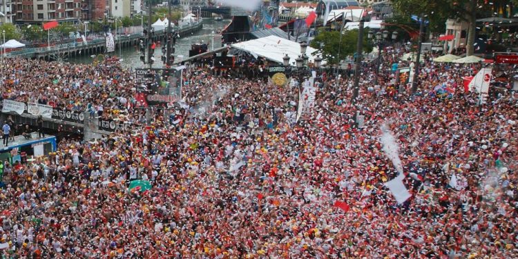 Noche violenta con varios detenidos en las fiestas