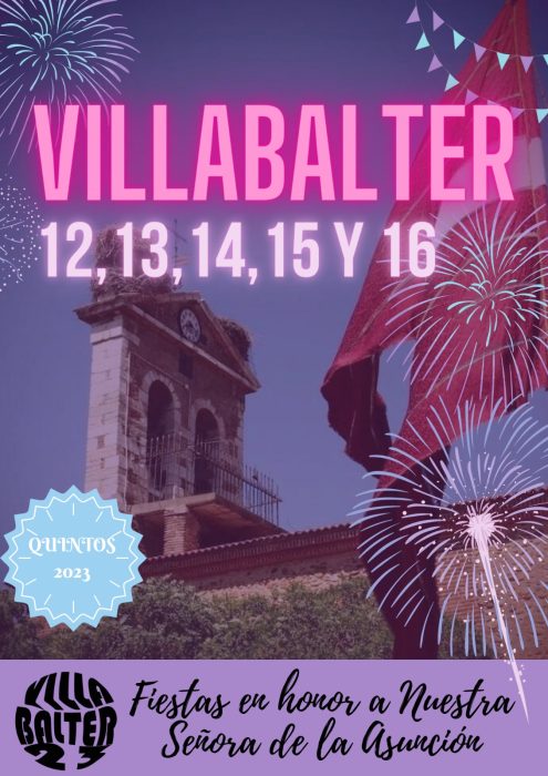 Así queda el Programa de las Fiestas de Villabalter 2023 1