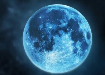 El horario de la Luna Azul