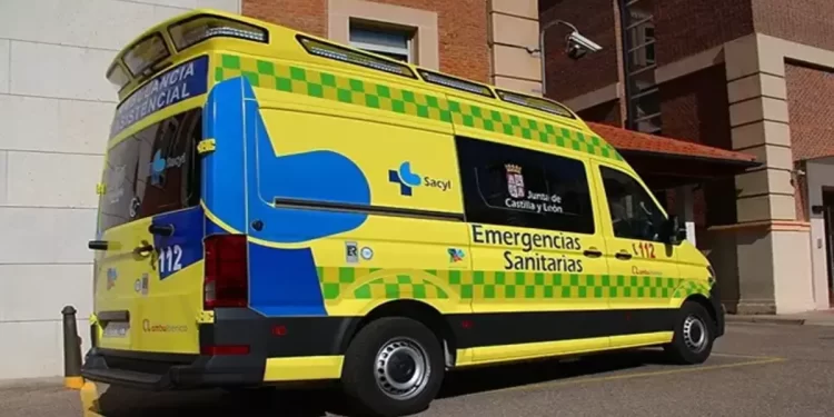 Colisión contra una ambulancia en Valladolid