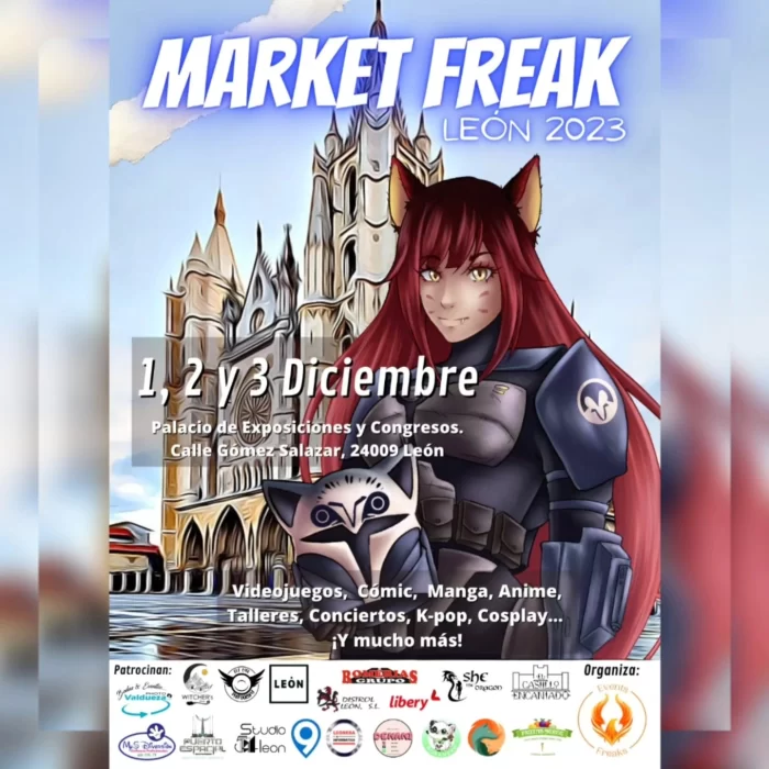 Cartel oficial de Market Freak 2023