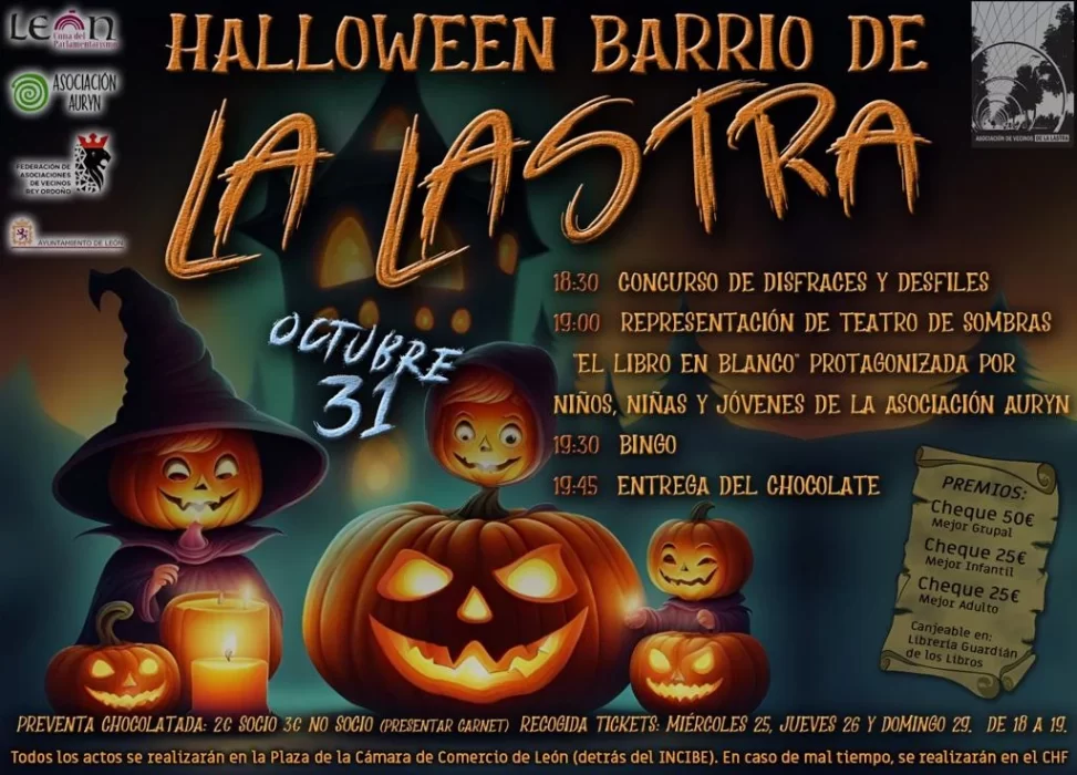 Halloween también se celebra hoy en La Lastra 1