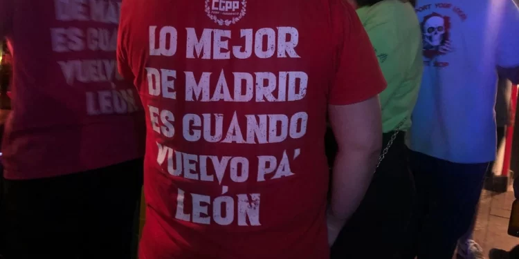 Lo mejor de Madrid es cuando vuelvo pa' León