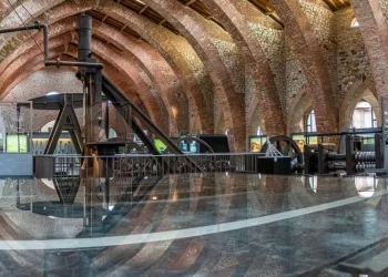 Teatro minero en el Museo de la Siderurgia y la Minería de Castilla y León