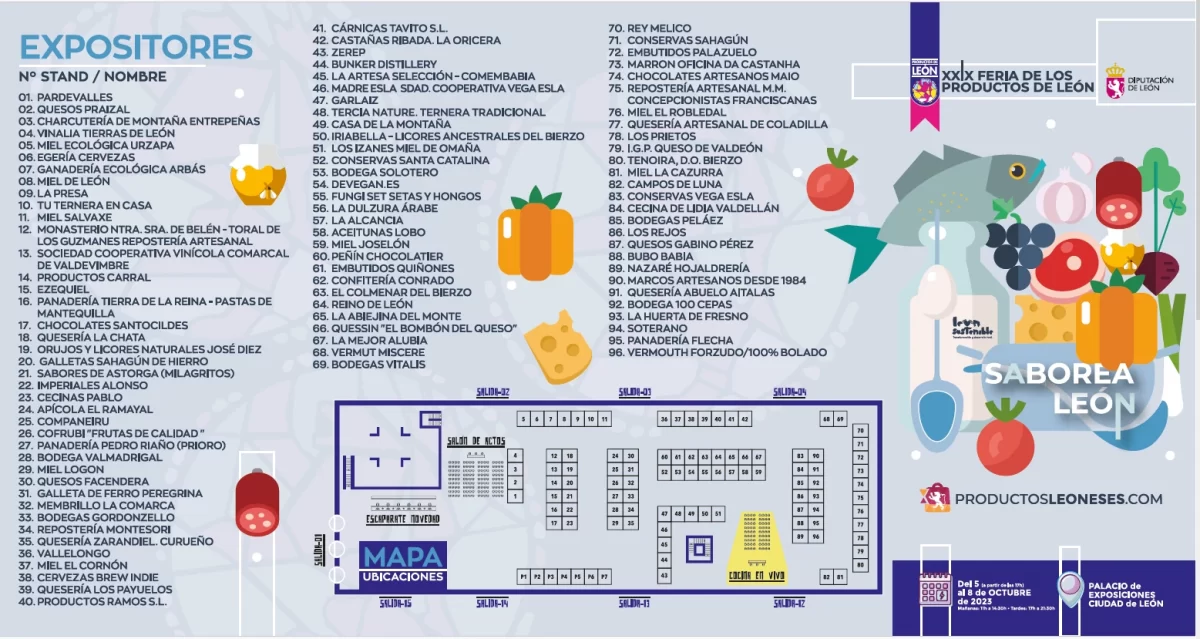 Programa completo de la Feria de los Productos de León 2023 1