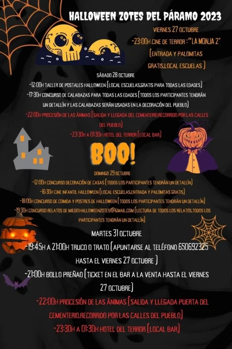 Diferentes planes en la provincia de León para disfrutar Halloween 8