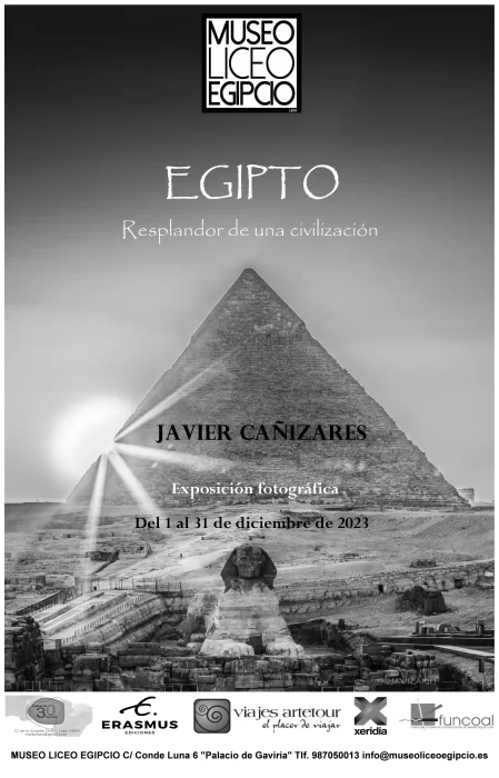 Cartel exposición “Egipto. Resplendor de una civilización”