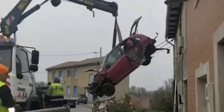 Accidente en Pajares de los Oteros