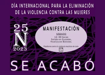 Manifestación del Día Internacional para la Eliminación de la Violencia contra las Mujeres 2023