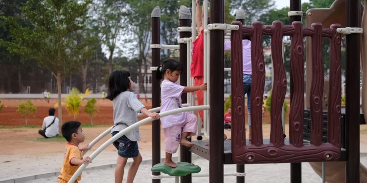 Se renuevan los parques infantiles en San Andrés del Rabanedo 1