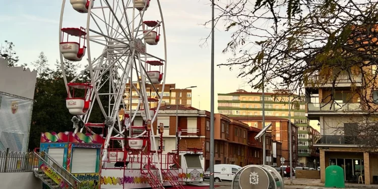 Atracciones infantiles de Navidad en León