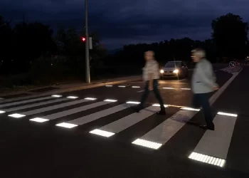 Paso de peatones en León