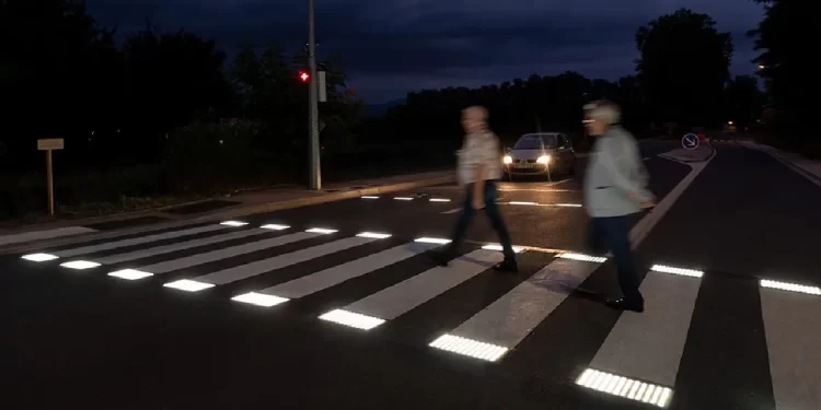 Paso de peatones en León
