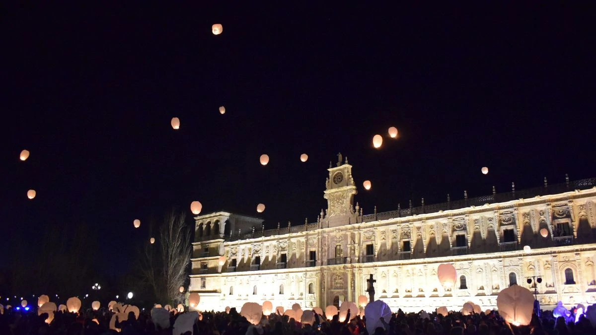 Farolillos en San Marcos