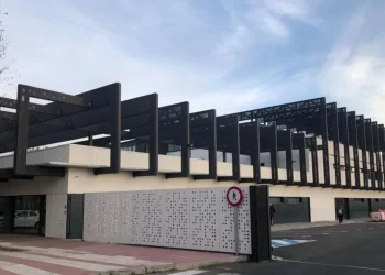 Lateral nueva estación de autobuses de León