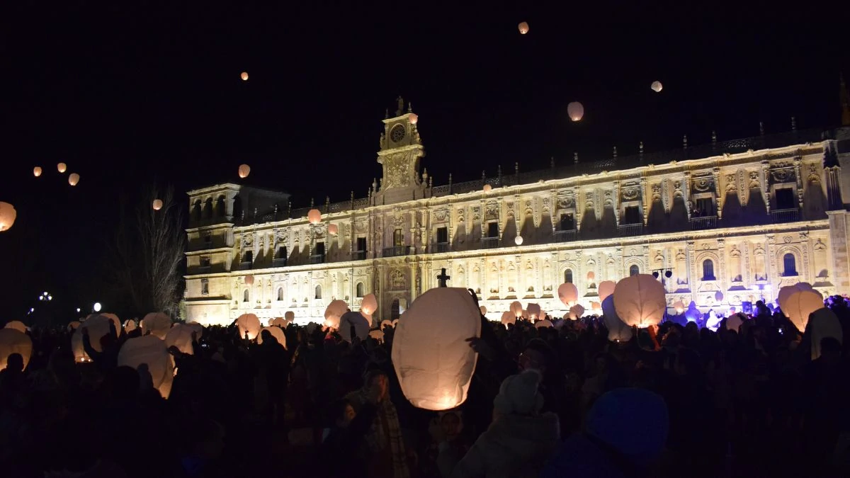 Farolillos en San Marcos