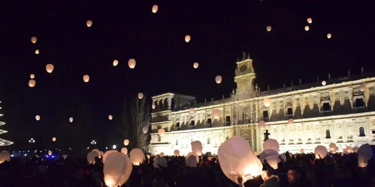 Farolillos en San Marcos