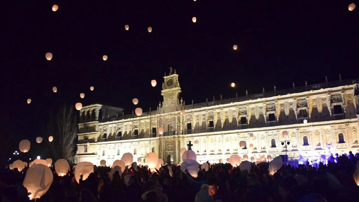 Farolillos en San Marcos