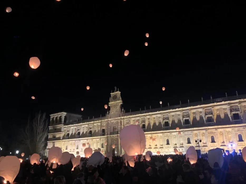 Farolillos en San Marcos