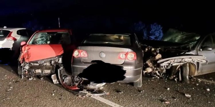 El accidente que obliga a cortar la autovía