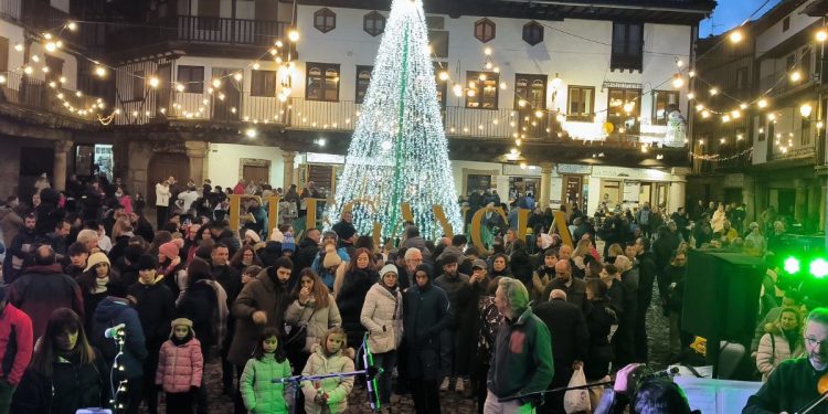 El pueblo Ferrero Rocher que se lleva las luces este año