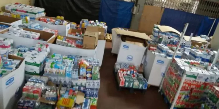 Recogida de alimentos en León