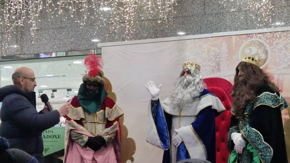 Los Reyes Magos hacen su primera aparición en León 2