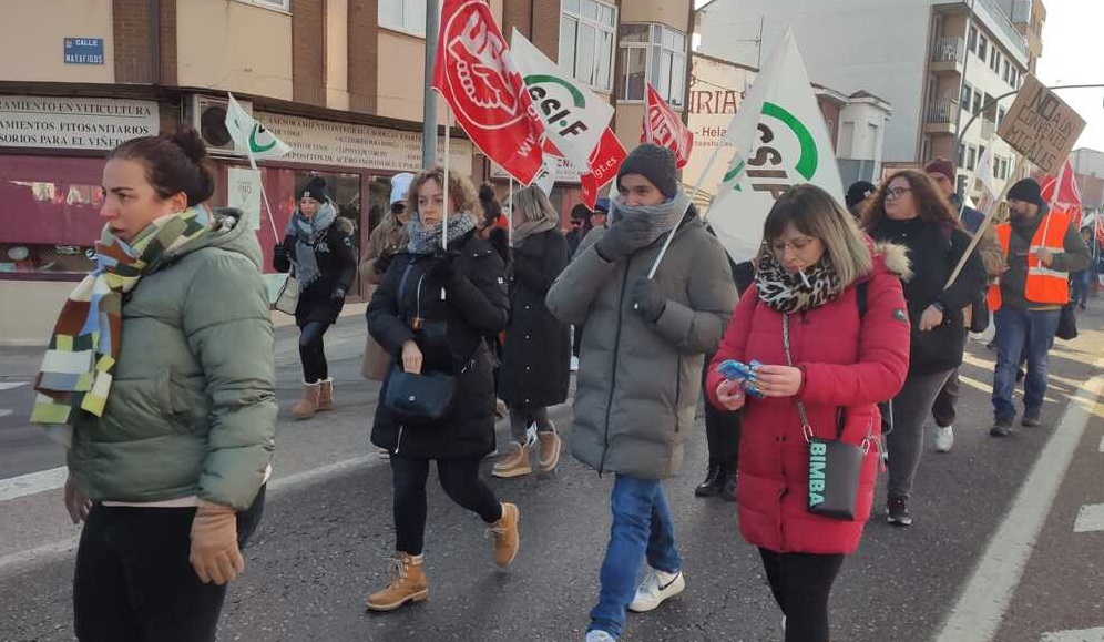 Trabajadores de DGT en huelga en León 6