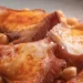 Garbanzo de pico pardal con pulpo a feira. Serrano -Astorga-.