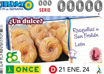 Las rosquillas de San Froilán protagonistas en el cupón de la ONCE