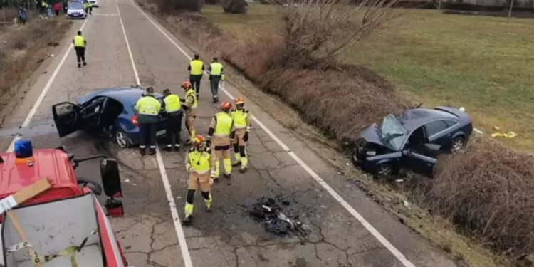 Accidente en Sariegos