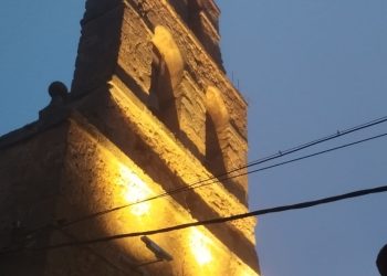 La luz que ilumina la iglesia