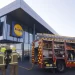 Lidl incendiado