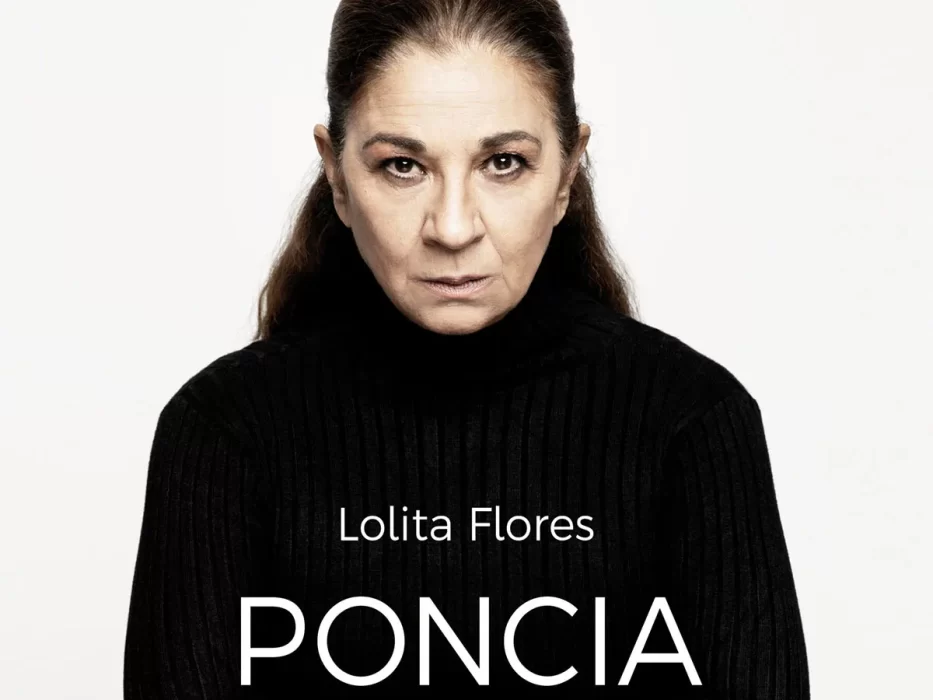 Cartel de Poncia, con Lolita Flores