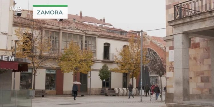 Imagen del programa emitido desde Zamora donde hubo polémica en su origen