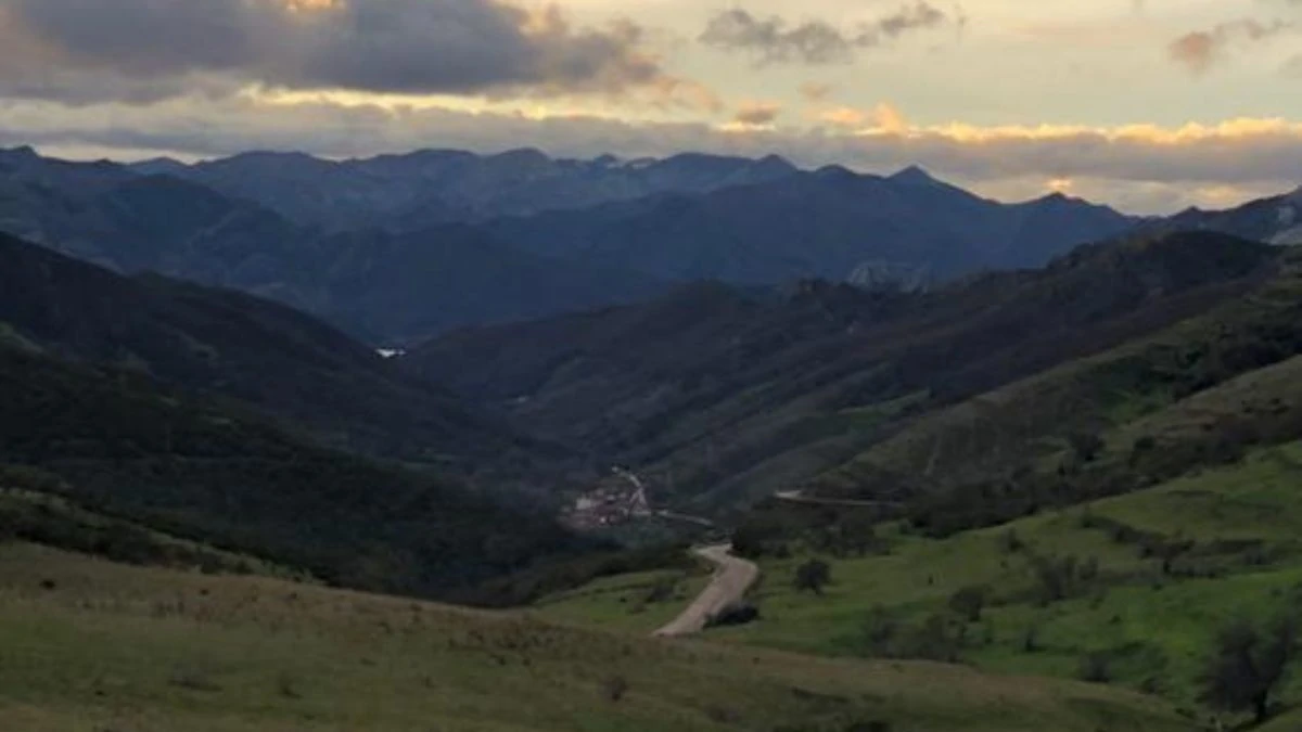 Vistas desde el Hostal Rural La Collada De Aralla
