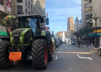 Tractorada en León