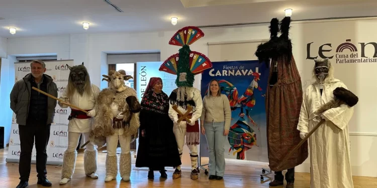 Desfile de los Antruejos en León