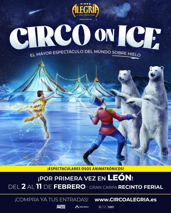 Ilusión por la llegada del 'Circo Alegría On Ice' a León 1