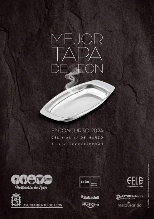 Cartel Concurso Mejor Tapa de León 2024