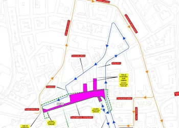 Corte de tráfico en la zona del Espolón 2