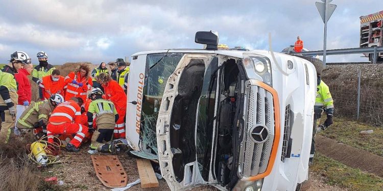 El tremendo susto de un accidente escolar